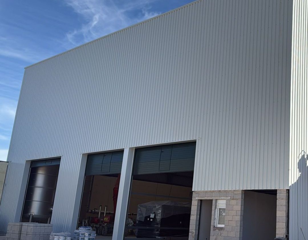 Estructura metálica – Edificio planta para biogas