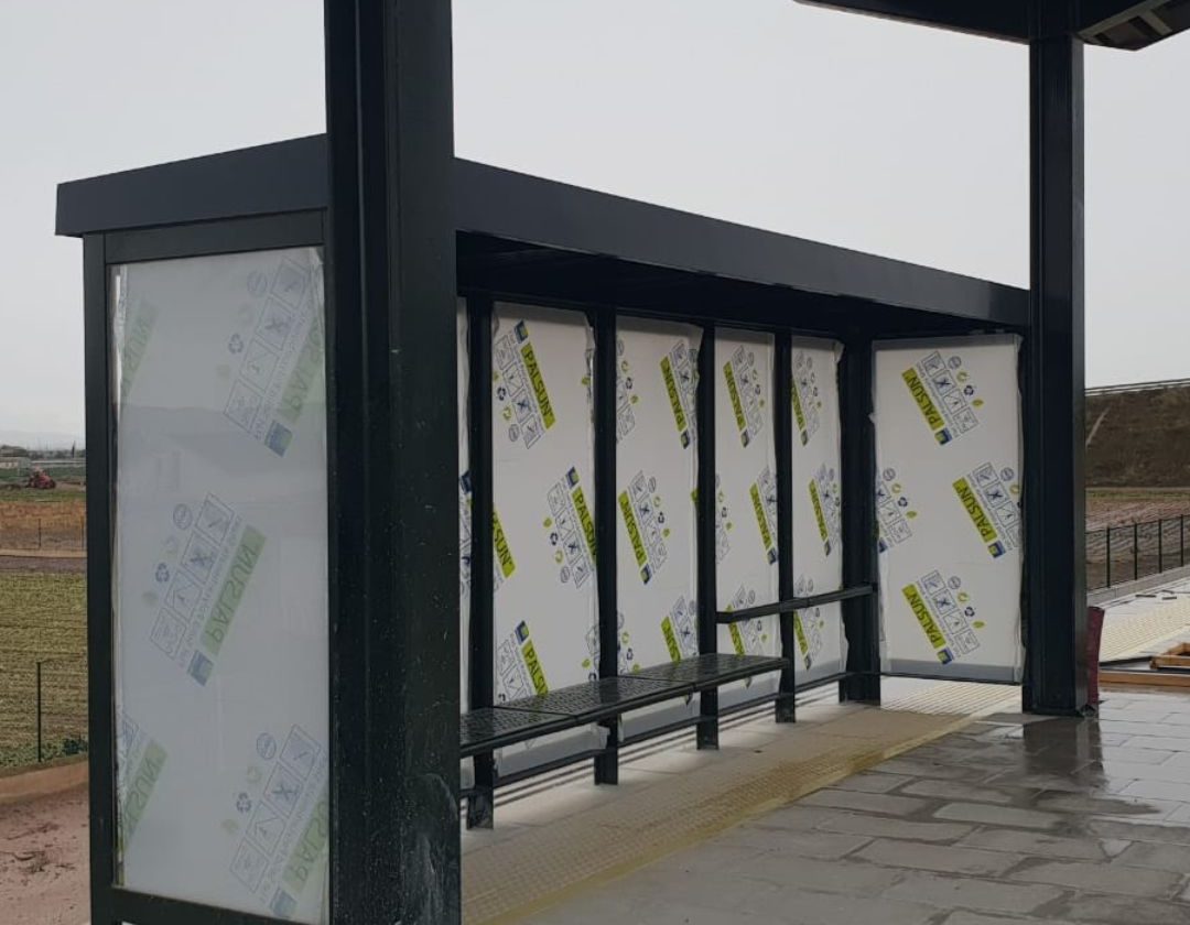 Estructura metálica, cubiertas y marquesinas – Estación Tren Lorca